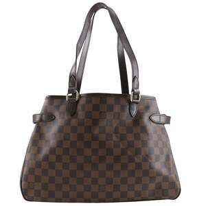 LOUIS VUITTON Authentic Brown Damier Canvas Tote Bag